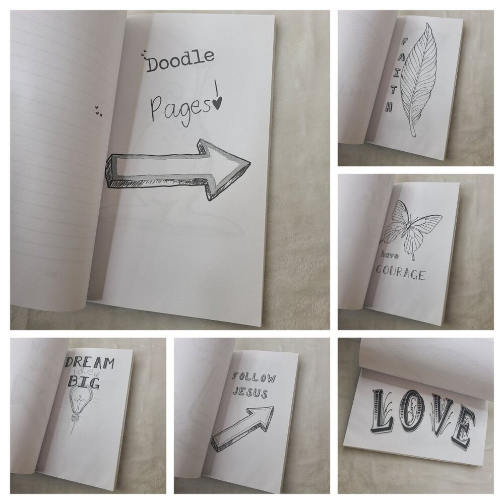 Mighty God Girls A To Z Devotionals Journal ages 7-11 By Mandy Fender 2016 - Picture 7 of 9